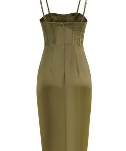 Trendsi Satin Boned Corset Dress 13 Trendsi Satin Boned Corset Dress