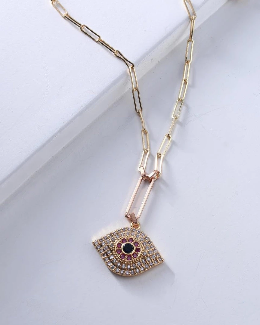 Nakamol Protect Me Evil Eye Necklace New Arrivals 1 Nakamol Protect Me Evil Eye Necklace New Arrivals