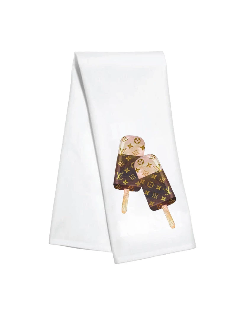 Toss Designs New Arrivals Kitchen Towel - LV Popsicles 1 Toss Designs New Arrivals Kitchen Towel - LV Popsicles