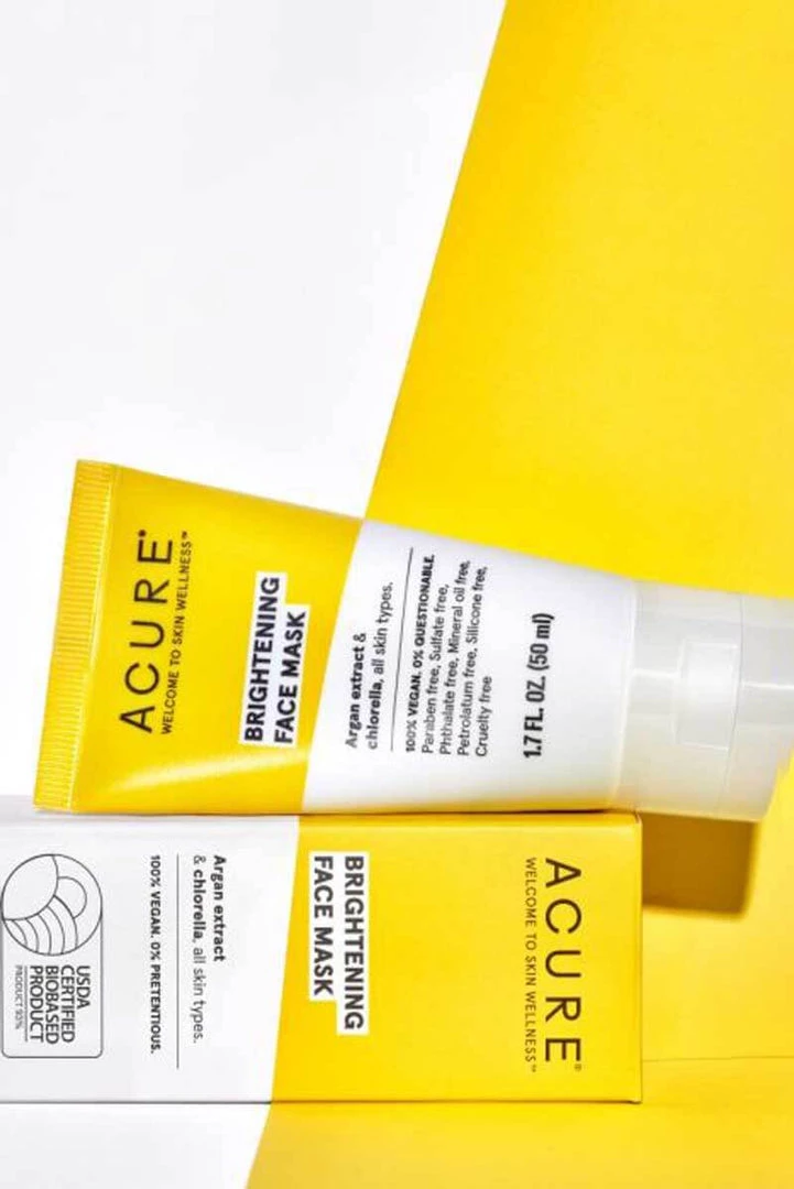 Acure Brightening Face Mask 2 Acure Brightening Face Mask