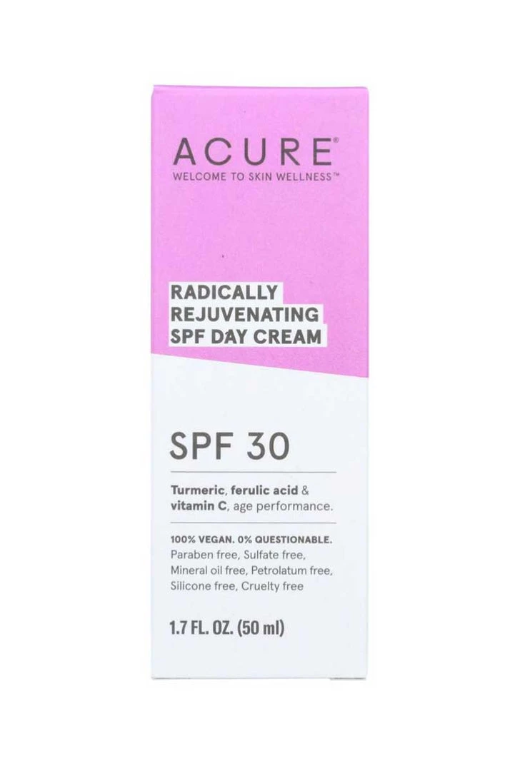 Acure Radically Rejuvenating SPF Day Cream 1 Acure Radically Rejuvenating SPF Day Cream