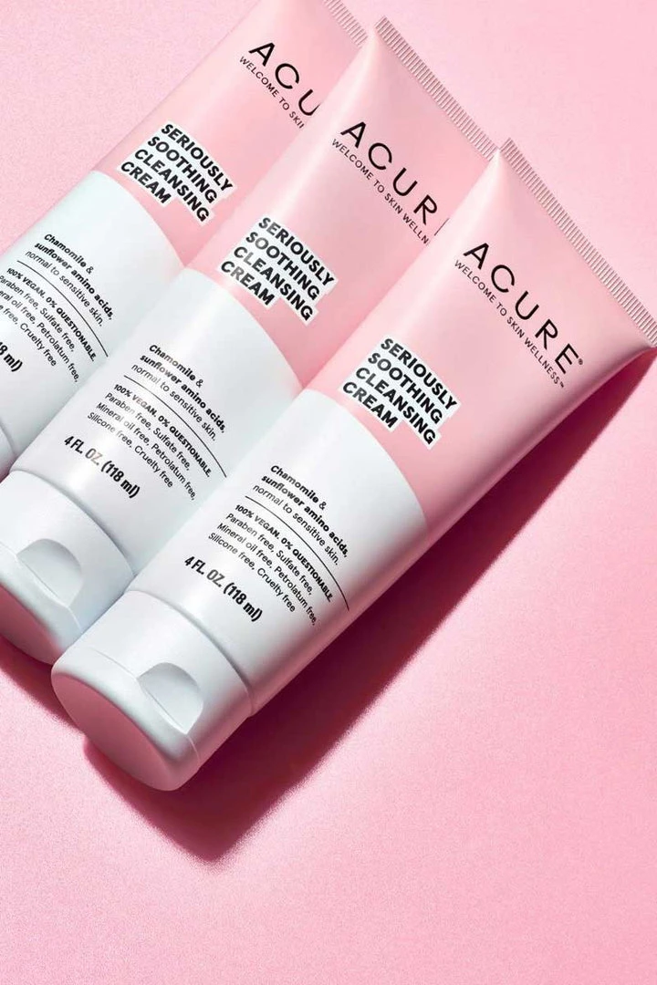 Acure Seriously Soothing Cleansing Cream 3 Acure Seriously Soothing Cleansing Cream