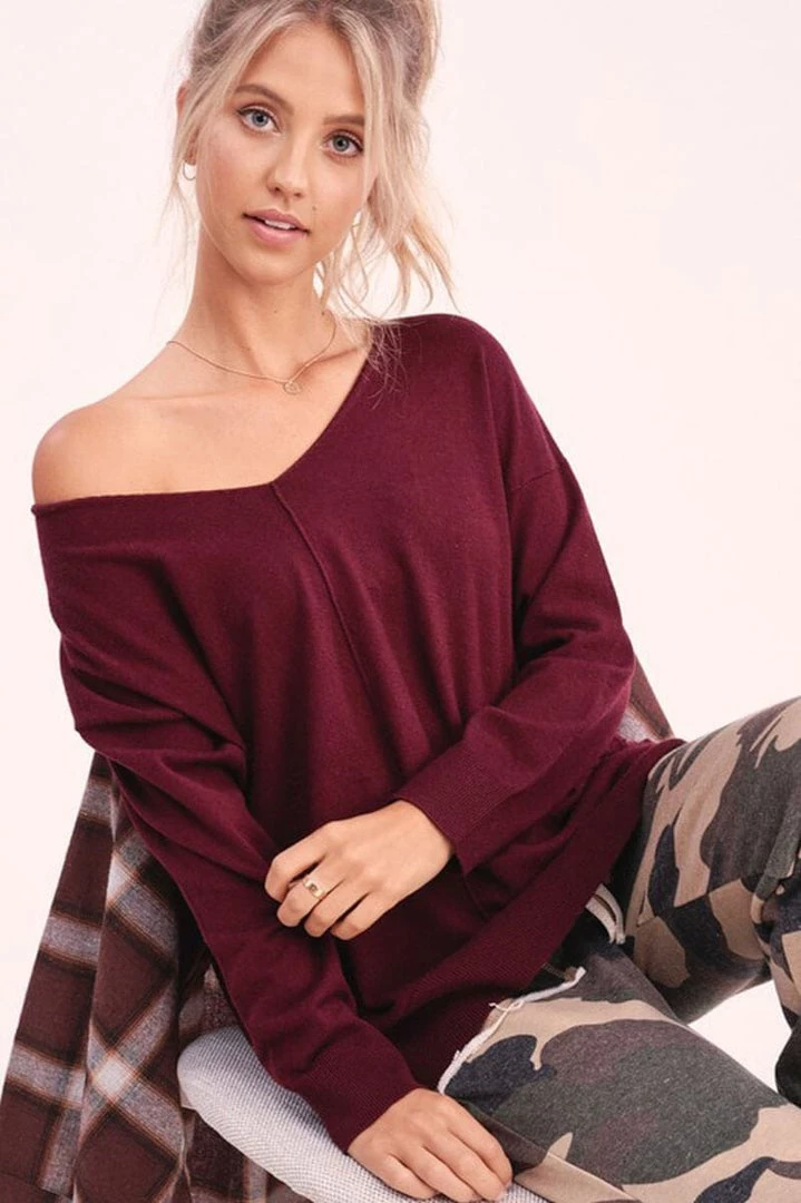 La Miel New Arrivals Angel Soft V-Neck Sweater 5 La Miel New Arrivals Angel Soft V-Neck Sweater