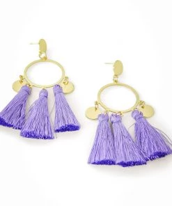 MILK MONEY Accessories Summer Tassel Earrings