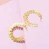 Treasure Jewels Anna Gold Circle Hoop Earrings