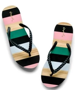 MILK MONEY Platform August Poolside Flip Flops Shoes