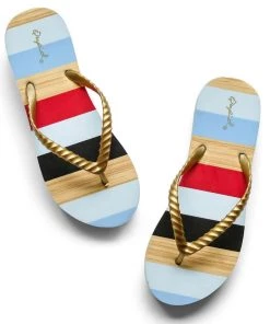 MILK MONEY Platform August Poolside Flip Flops Shoes