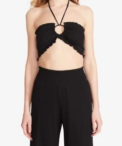 BB Dakota By Steve Madden Catch A Glance Bandeau Halter Top New Arrivals