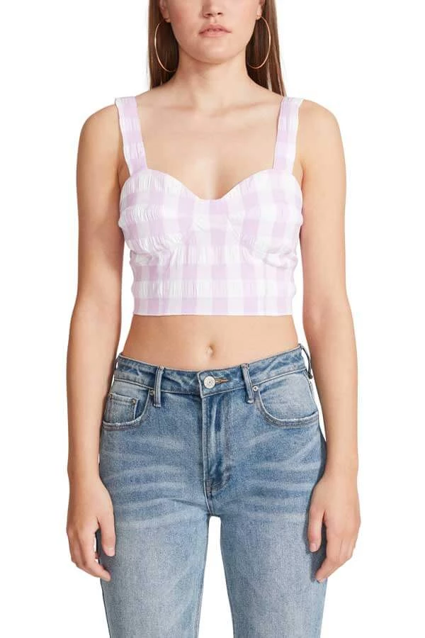 New Arrivals BB Dakota By Steve Madden Down At The Derby Bustier Top 1 New Arrivals BB Dakota By Steve Madden Down At The Derby Bustier Top