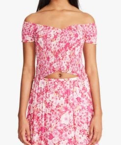 BB Dakota By Steve Madden Floral Compass Top New Arrivals