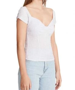 New Arrivals BB Dakota By Steve Madden Gingham To Me Corset Top