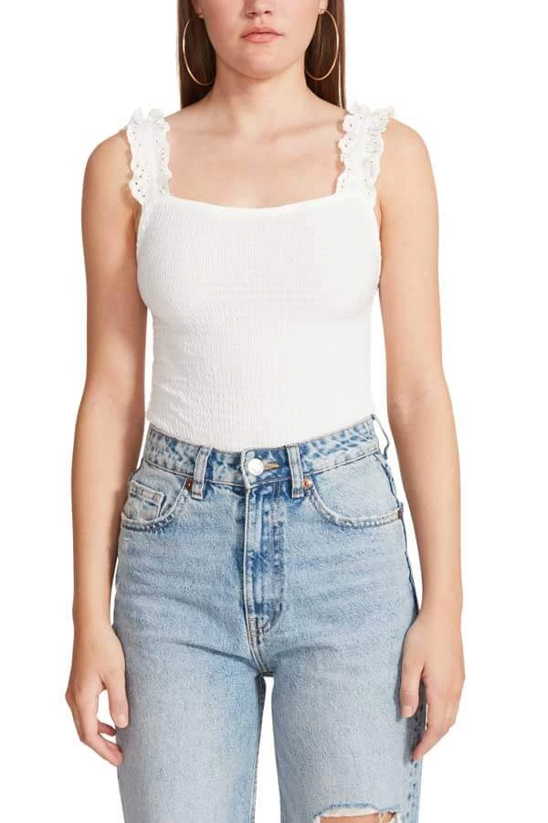 BB Dakota By Steve Madden Kiss Me Smocked Bodysuit New Arrivals 4 BB Dakota By Steve Madden Kiss Me Smocked Bodysuit New Arrivals