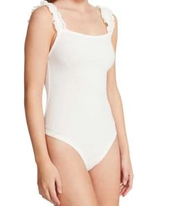 BB Dakota By Steve Madden Kiss Me Smocked Bodysuit New Arrivals