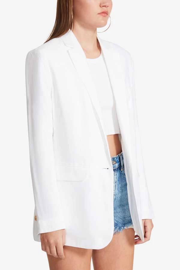 BB Dakota By Steve Madden Linen On The Edge Boyfriend Blazer New Arrivals 3 BB Dakota By Steve Madden Linen On The Edge Boyfriend Blazer New Arrivals