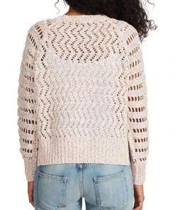 BB Dakota By Steve Madden Open Heart Sweater 8 BB Dakota By Steve Madden Open Heart Sweater