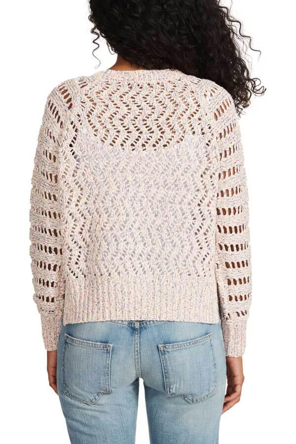BB Dakota By Steve Madden Open Heart Sweater 4 BB Dakota By Steve Madden Open Heart Sweater