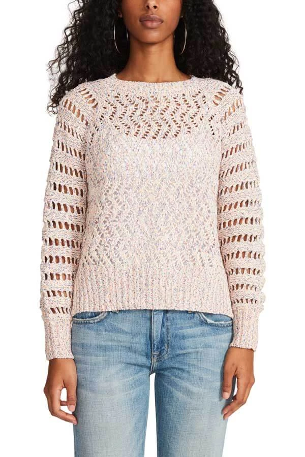 BB Dakota By Steve Madden Open Heart Sweater 1 BB Dakota By Steve Madden Open Heart Sweater