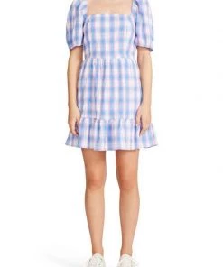 BB Dakota By Steve Madden Plaid With My Heart Dress