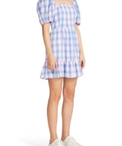 BB Dakota By Steve Madden Plaid With My Heart Dress