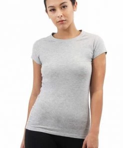 AAAAA FASHION Basic Crew Neck Short Sleeve T-Shirt Clothing