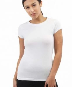 AAAAA FASHION Basic Crew Neck Short Sleeve T-Shirt Clothing