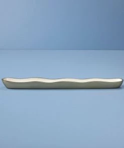Be Home Champagne & Enamel Wave Edge Oval Dish New Arrivals