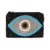 Tiana Designs Beaded Evil Eye Coin Purse