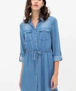 Love Tree Button Down Tencel Denim Midi Shirt Dress New Arrivals 11 Love Tree Button Down Tencel Denim Midi Shirt Dress New Arrivals