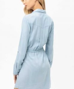 Love Tree Button Down Tencel Denim Midi Shirt Dress New Arrivals 12 Love Tree Button Down Tencel Denim Midi Shirt Dress New Arrivals