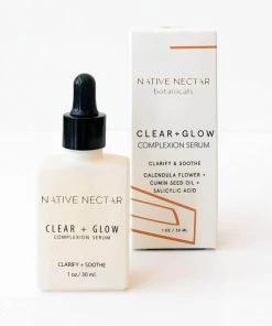 Native Nectar Botanicals Clear + Glow Complexion Serum By Native Nectar