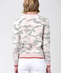 Fate Camo Print Crew Neck Sweater New Arrivals