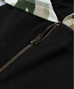 Sweet Lover Fashion Camo Print Double Hood - Thumb Hole Hoodie