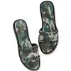 Jay Moore Corp. Spiked Studded Camo Sandals Shoes