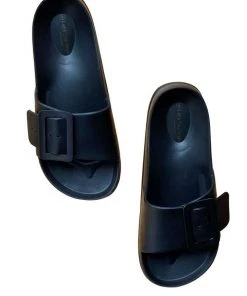 Let's See Style New Arrivals Big Buckle EVA Sandals