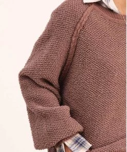 La Miel New Arrivals Carino Oversized Sleeve Sweater