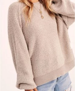 La Miel New Arrivals Carino Oversized Sleeve Sweater