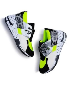 Forever Link Coco Neon Patchwork Sneakers New Arrivals