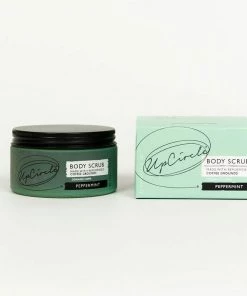 New Arrivals Coffee Body Scrub With Peppermint By UpCircle