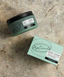 New Arrivals Coffee Body Scrub With Peppermint By UpCircle