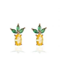 MILK MONEY - DropShip Crystal Fruit Stud Earrings New Arrivals