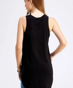 USA Cre8tions Curved Hem High Low Fashion Top New Arrivals