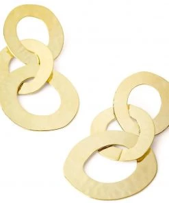 MILK MONEY Izzy Triple Circle Earrings Accessories
