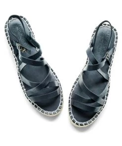 MILK MONEY Strappy Gladiator Espadrille Sandals Shoes