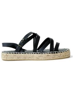 MILK MONEY Strappy Gladiator Espadrille Sandals Shoes