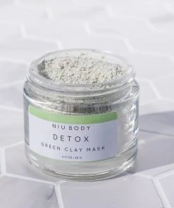 Skincare Detox Green Clay Mask By NIU Body