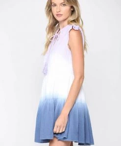 Fate Dip-Dyed Ruffled Babydoll Dress New Arrivals