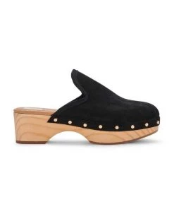 Dolce Vita Closen Clogs Black Nubuck