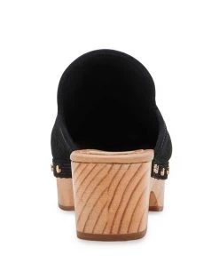 Dolce Vita Closen Clogs Black Nubuck