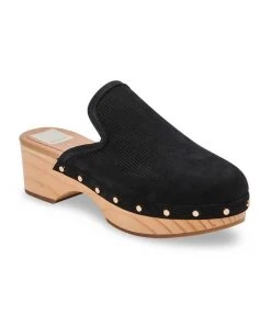 Dolce Vita Closen Clogs Black Nubuck