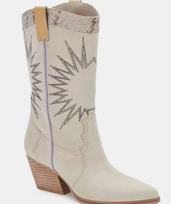 Dolce Vita Lawson Boots In Sand Nubuck New Arrivals